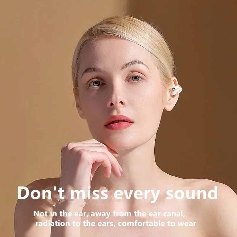 Bone Conduction Bluetooth Headphones – Sport Noise Canceling
