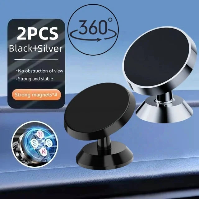 Magnetic Car Phone Holder – Dashboard & Wall Mount
