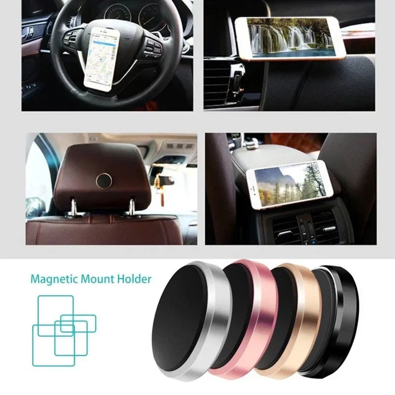 Magnetic Car Phone Holder – Dashboard & Wall Mount