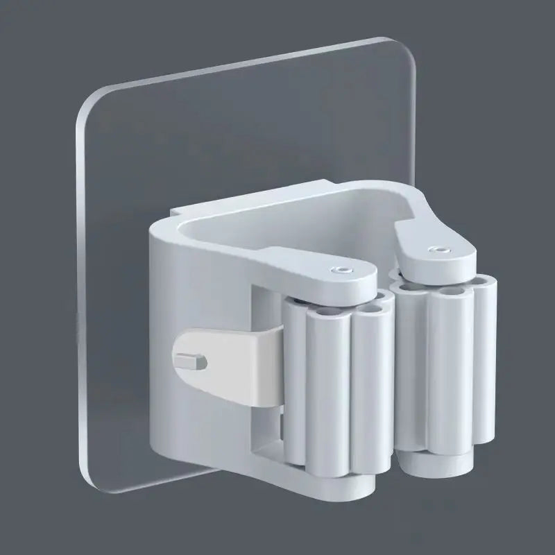 Adhesive Wall Hanging Hook - Mop and Broom Organizer