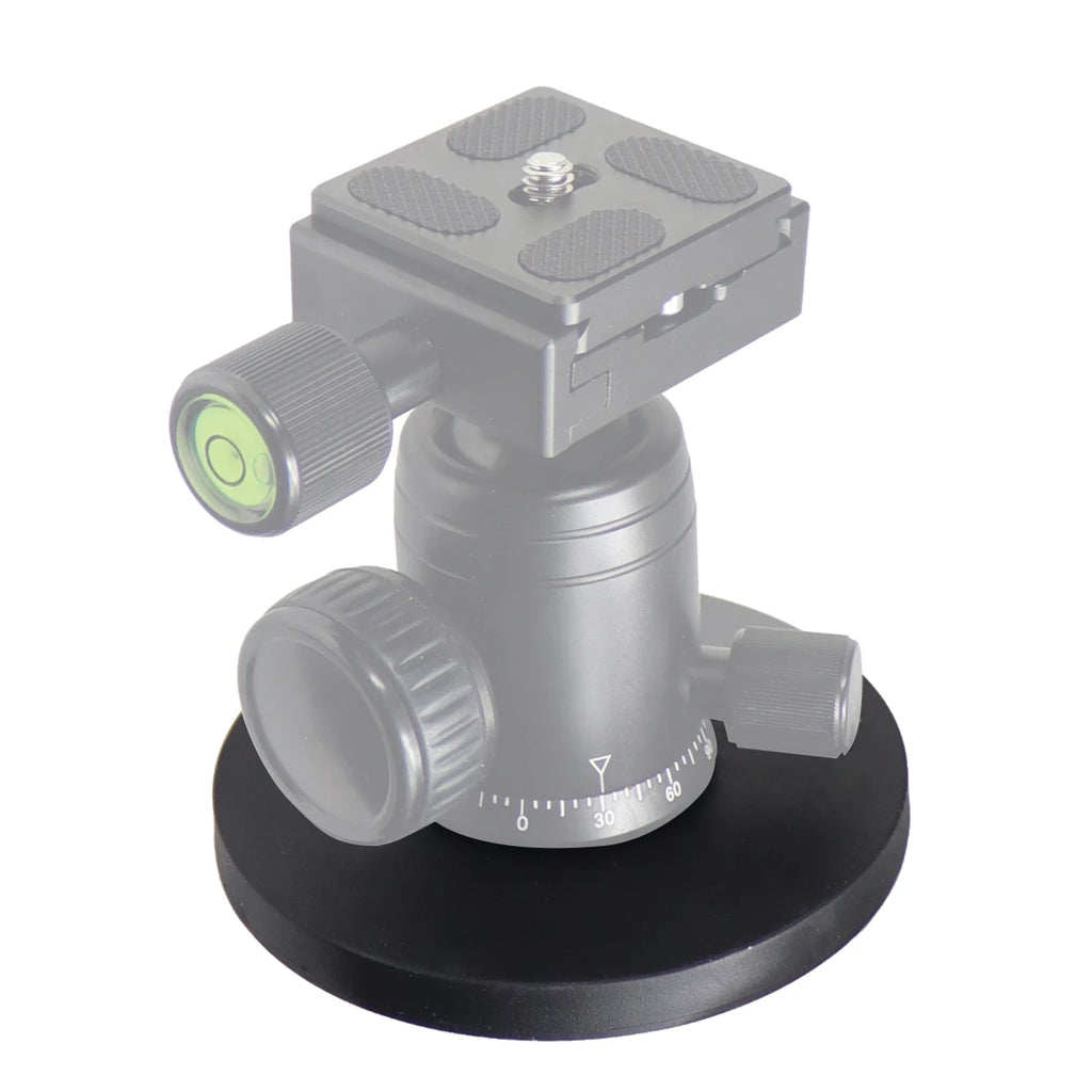 D43 D66 D88mm Magnet Magnetic Base Car Mount LED Light Phone Holder DSLR Camera Stand SUV Offroad Bracket 1/4' Ball Head Adapter