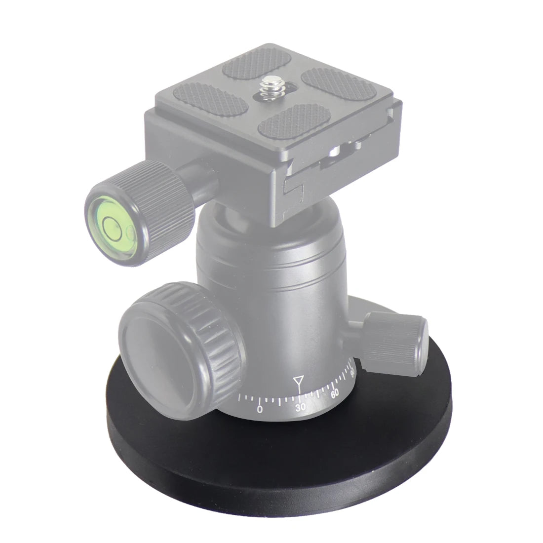 D43 D66 D88mm Magnet Magnetic Base Car Mount LED Light Phone Holder DSLR Camera Stand SUV Offroad Bracket 1/4' Ball Head Adapter