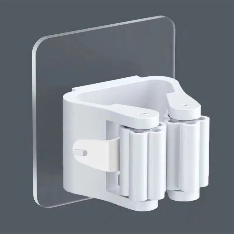 Adhesive Wall Hanging Hook - Mop and Broom Organizer