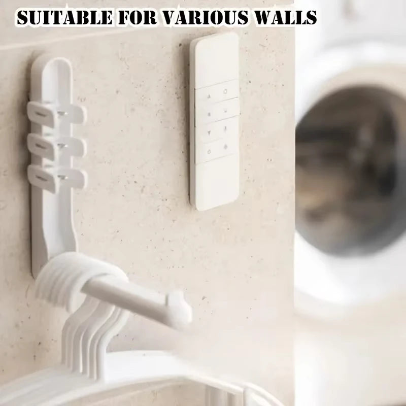 No-Drill Magnetic Remote Control Holder – Wall Mount (3/6pcs)